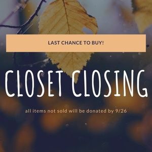 CLOSET CLOSING
